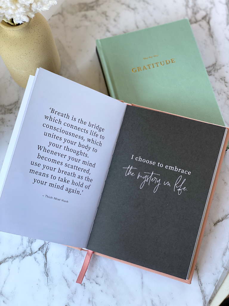 GRATITUDE JOURNAL – DUSTY PINK – MYL